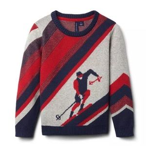 Janie and Jack Ski Stripe Sweater
